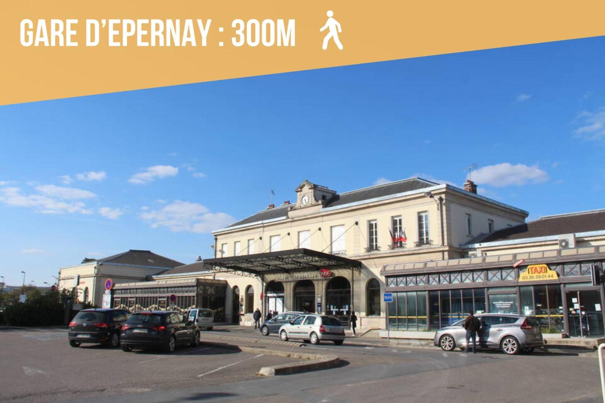 Gite Urbain - La Capsule - Parking Épernay Exteriér fotografie